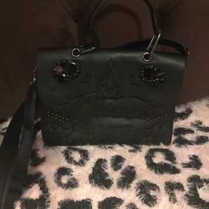 guess in love handbag